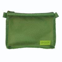 Small mesh zip pocket